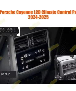 For Porsche Cayenne LCD Climate Control Panel 2024-2025 Painel De Controle Climático LCD, Atualização Sem Perda De Programação
