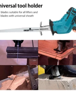 Alternative view of 10Pcs Reciprocating Saw Blades Multi-Purpose Saber Saw Handsaw for Wood Metal Plastic Pipe Cutting Power Tool Accessories