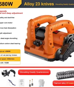 Electric Wall Chaser Heavy Duty Wall Groove Cutter for Concrete Wiring & Construction Concrete Groove Cutting Machine - Image 10