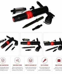 Alternative view of Concrete Breaking Masonry Tool Heavy Duty Manual Rock Splitter Stone Drill Block Secondary Splitting Hammer Air Pick