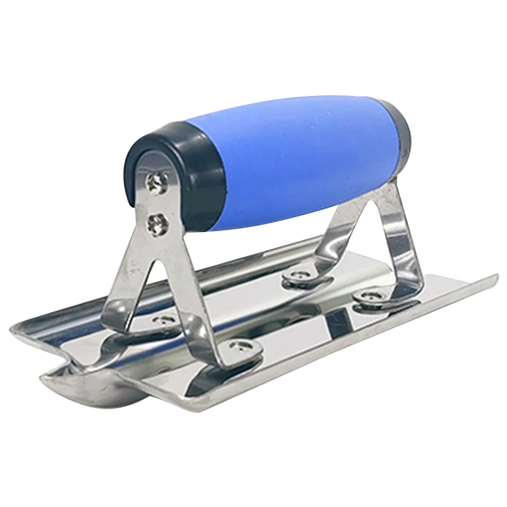 Concrete Hand Edger Or Groover Concrete Tools Stainless Steel with Soft Grip Plaster Stucco Cement Finishing Tool Pool Trowel - Image 4