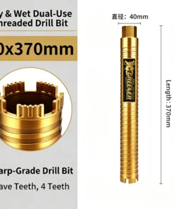 Concrete Water Drill Bit Cement Brick Specialized Hole Opener Dry Wet Amphibious Drill Bits Air Conditioning Tools Accessories - Image 12