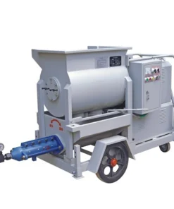 Cement mortar pump mixer
