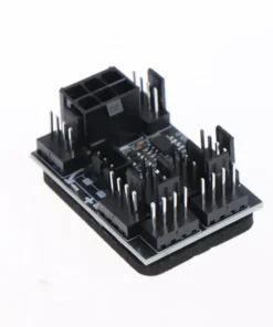 Computer Case Miner Fan Speed Controller DC 12V 8-Channel Fan Hub PWM High-Power Violent Fan Controller Fan Governor - Image 3