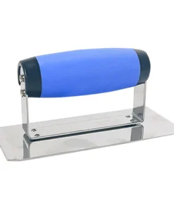 Alternative view of Concrete Hand Edger Or Groover Concrete Tools Stainless Steel with Soft Grip Plaster Stucco Cement Finishing Tool Pool Trowel