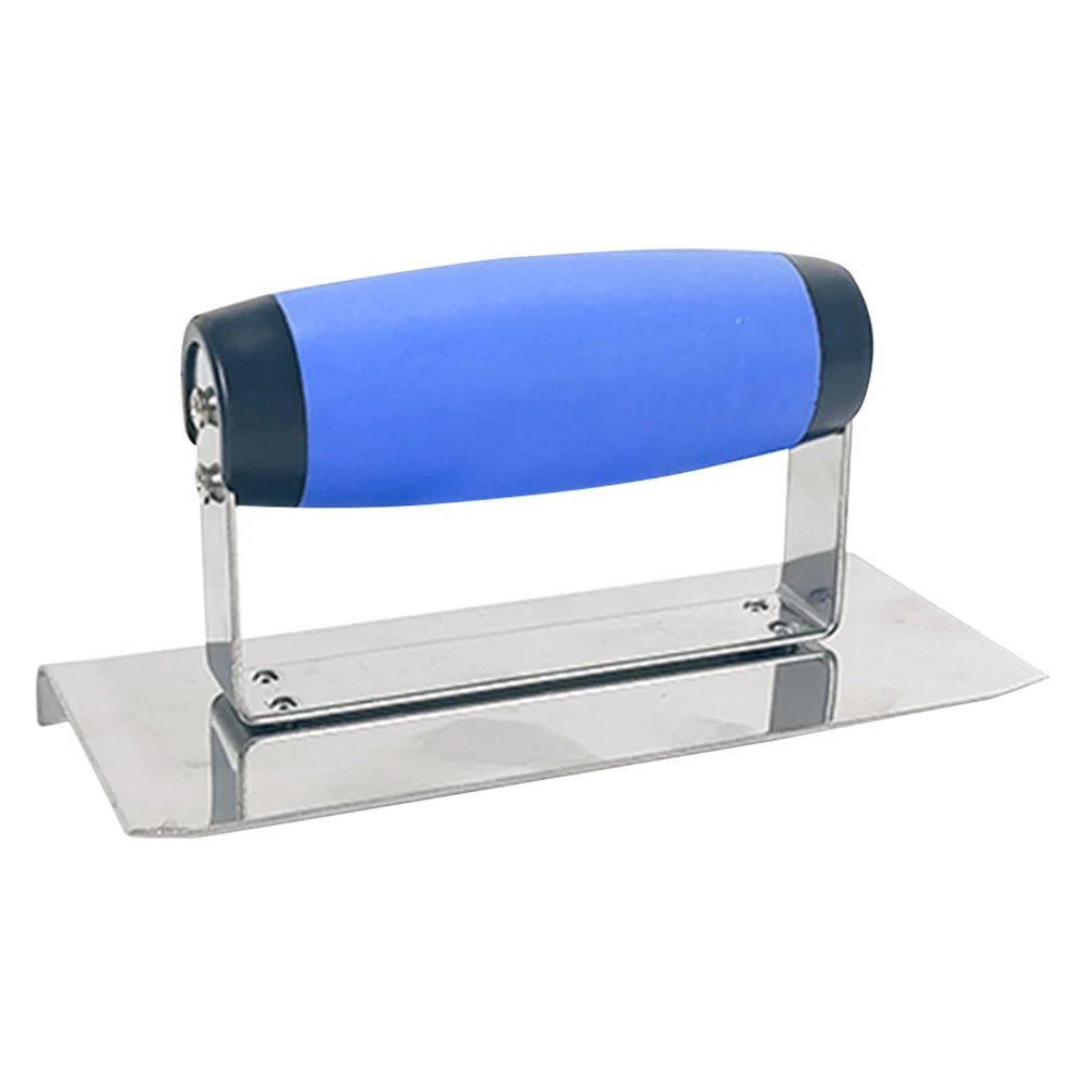 Concrete Hand Edger Or Groover Concrete Tools Stainless Steel with Soft Grip Plaster Stucco Cement Finishing Tool Pool Trowel - Image 2