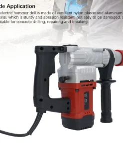 Electric Hammer Drill Concrete Rotary Hammer Electric Hammer Drill Dual Function High Power Concrete Rotary Hammer for Industry - Image 3