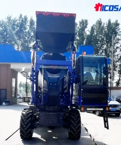 Alternative view of Good Quality Mobile 3.0m3 Self Loading Concrete Mixer Truck for Concrete and Cement Mixing Model 4000
