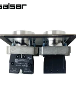 Stainless Steel 86*86 Panel Concealed Mounted Push Button Switch Power Start Control UP DOWN Arrow NO Contact - Image 3