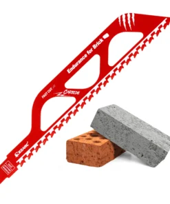 EZARC 12''/18'' Reciprocating Saw Blade Demolition Masonry Saber Carbide Sawzall Blade for Cutting Brick Block Concret, Cut Tool