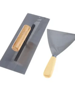 3 Pcs Trowel Scraper Tool Concrete Hand Masonry Heavy Duty Paint Wood Garden Trowels Tools Power Professional Plastering Tool - Image 5