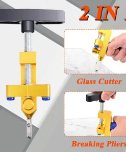 Alternative view of Ceramic Cutter Glass Tile Breaker Knife Wheel Diamond Roller Machine Opener Cutting Hand Held Tools Accessories With Nozzles