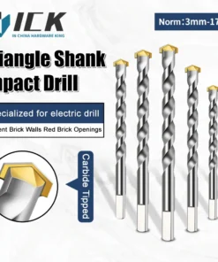 Concrete Drill Bits for Drills Cross Tips 2 Cutters For Walls/Bricks/Concrete Hard Alloy Masonry Drilling Bits Impact Drill Bit