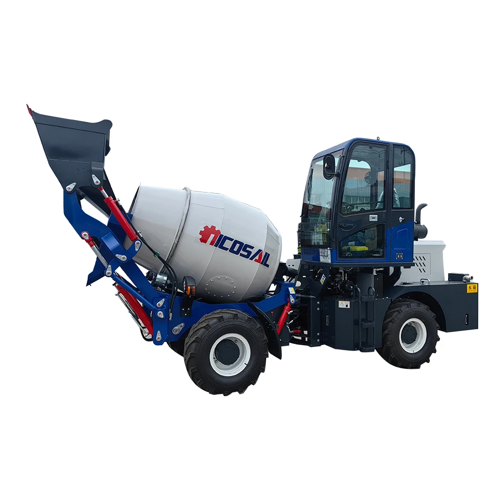 Good Quality Mobile 3.0m3 Self Loading Concrete Mixer Truck for Concrete and Cement Mixing Model 4000 - Image 4