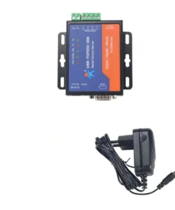 USR-TCP232-306 Low cost RS232 RS485 RS422 serial to network ethernet converter with web page function building automation