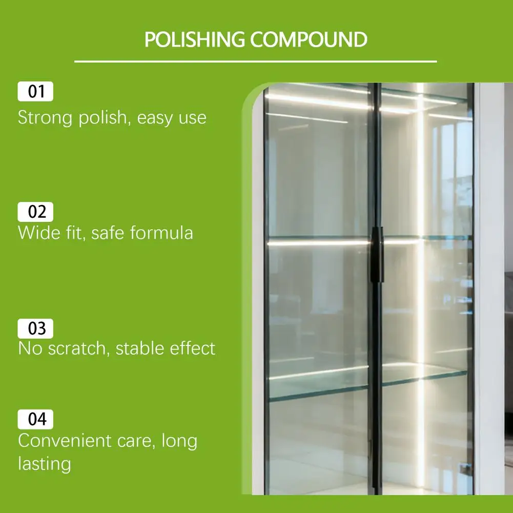 Polishing Paste Effectively Polishes And Brightens,Materials Are Gentle And Long-lasting Texture polishing Easy Scratch Removal - Image 4