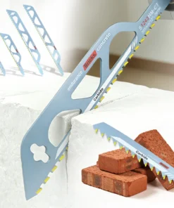Carbide Reciprocating Saw Blade, Multifunctional Cutter for Foam Brick, Hollow Brick, Red Brick & Concrete