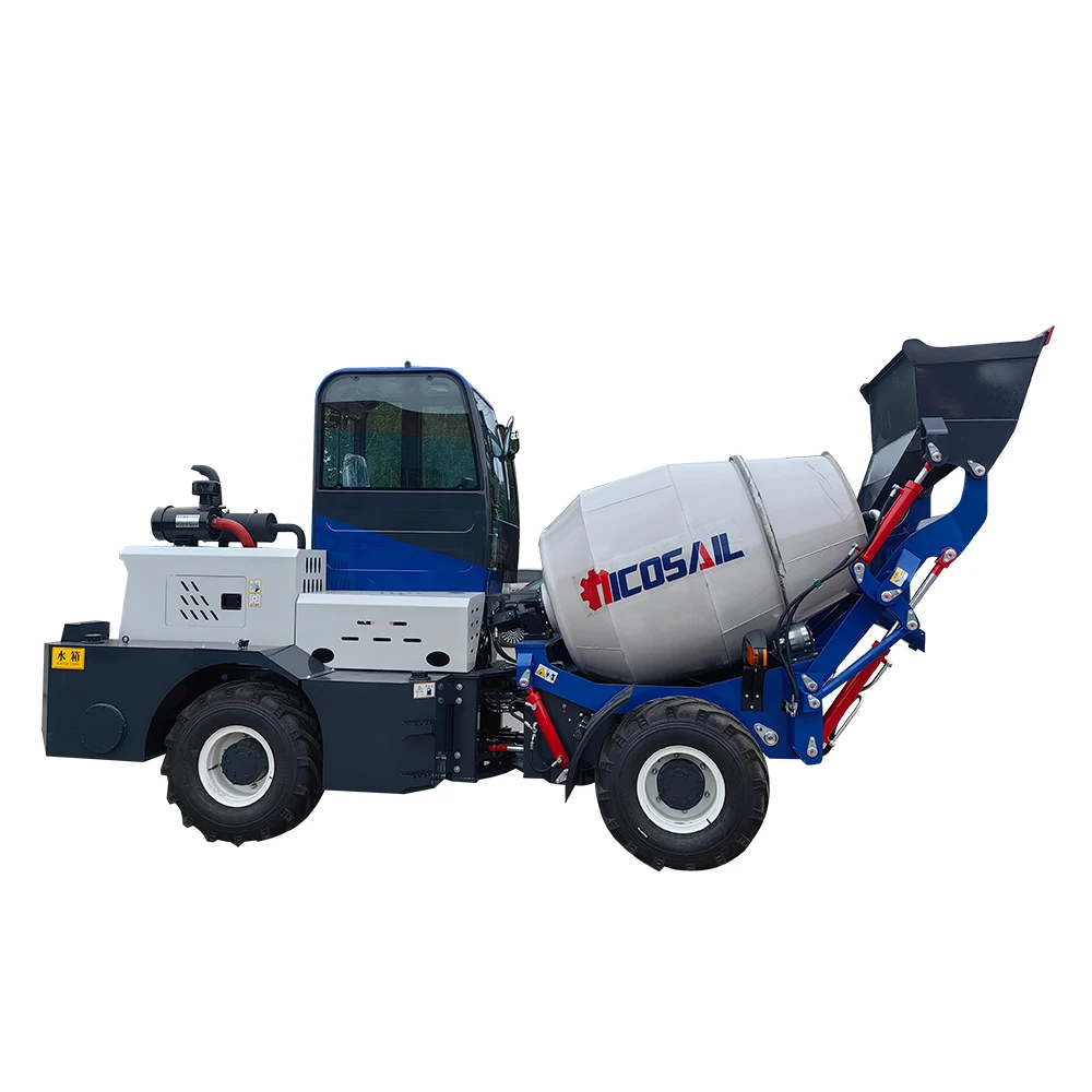 Good Quality Mobile 3.0m3 Self Loading Concrete Mixer Truck for Concrete and Cement Mixing Model 4000 - Image 5