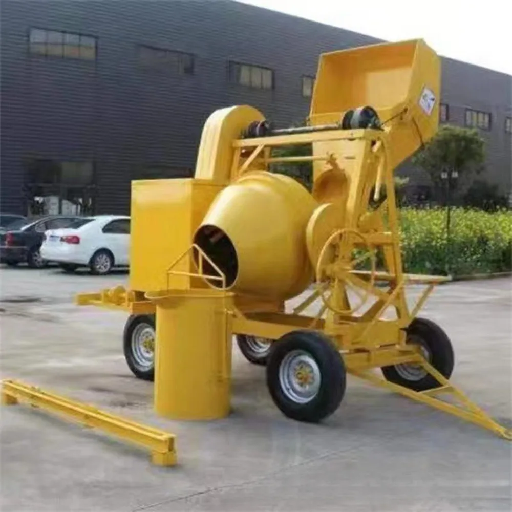 350 Type Concrete Self-Loading Cement Integrated Machine Diesel Mixer For Construction Site - Image 2