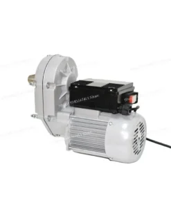 Portable Electric Cement Mixer - AC Gear Single Phase Motor (220V), Lightweight Concrete Mixing Tool