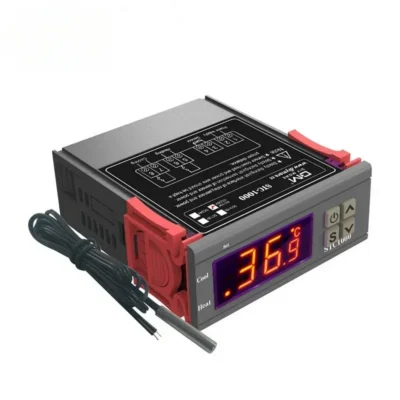 STC-1000 Digital LED Boiler Temperature Controller Co Heating Cooling Thermostat 2 Relay Sensor Hose NTC Kettle Centigrade Tools