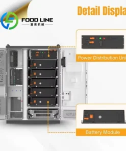 Alternative view of 261kWh Commercial Energy Storage System 125kW Containerized BESS With Liquid Cooling Technology Customize