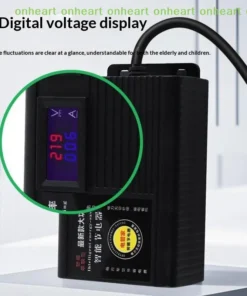 [C]Intelligent Power Saver with Digital Display Energy Efficient Electricity Saving Equipment for Home Office - Image 3