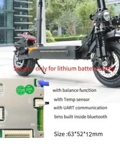 JBD SMART BMS 7S~14S 20A  Built-in Bluetooth APP Smart BMS 8S 24V 10S 36V 13S 48V LiFePo4 NMC 20A  Battery Management System - Image 3