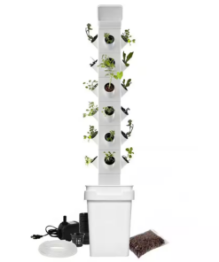 24-Plant Vertical Hydroponic Garden Tower System