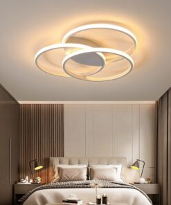 Nordic-style LED Ceiling Light For The Master Bedroomsleek Modern Lighting With Smart Innovative Design