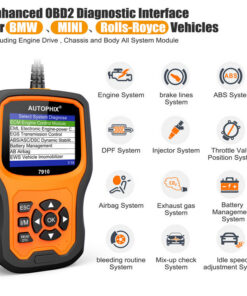 Autophix 7910 BMW Full System Diagnostic Tool Read Maintenance OBDII Fault Scan - Image 5