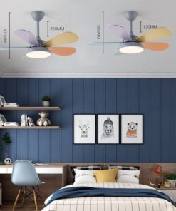 Alternative view of Modern Household Inverter Fan Living Room Lamp