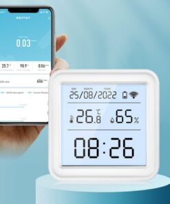 Graffiti Smart WiFi Temperature And Humidity Sensor