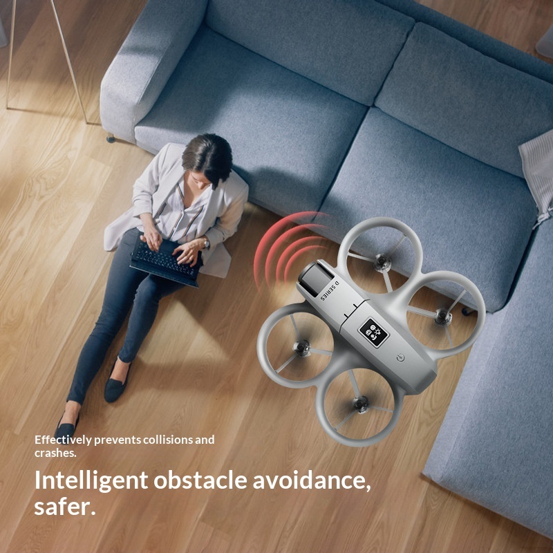 D16 Mini Drone Aerial Photography Dual-Camera Obstacle-Avoidance Racing Drone - Image 3
