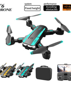 T6 Folding UAV HD Aerial Photography Four-axis Remote Control Helicopter - Image 5