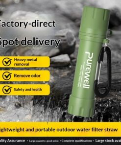 Outdoor Water Purification Filter Survival Portable Straw Water Filter Wilderness Water Purification Tool - Image 4