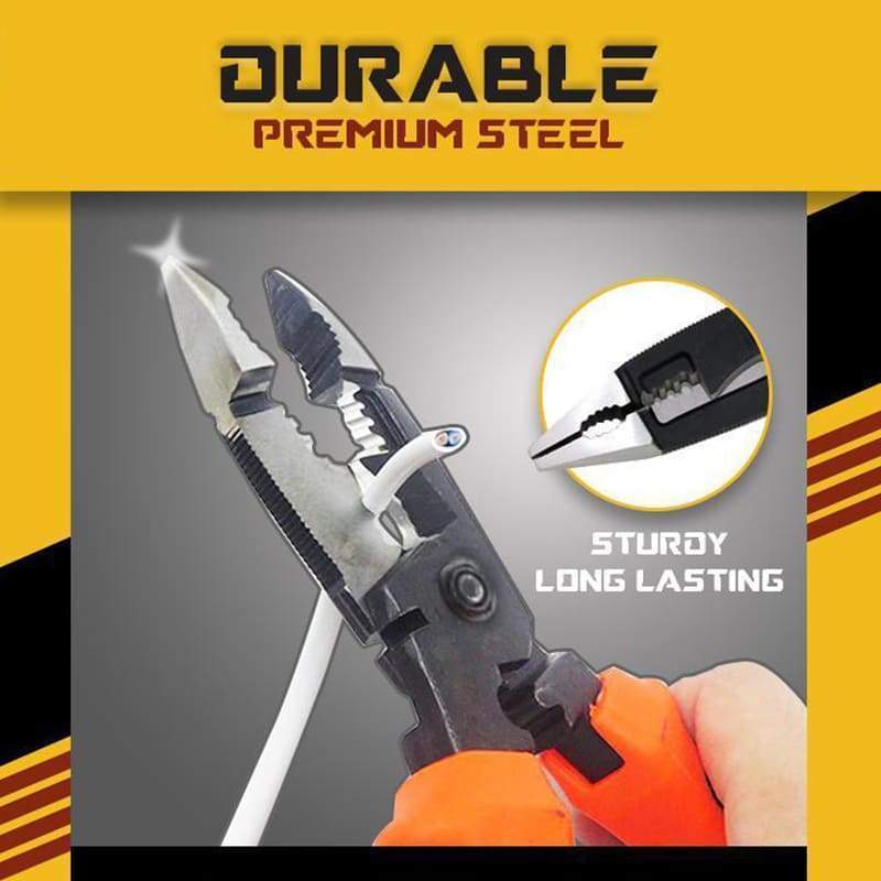 Wire Stripper 8 Inch Multi-function Electrician's Pliers Wire Stripper - Image 2