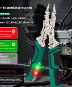 Multi-function Electric Tester, Folding Electric Pen, And Wire Stripper Pliers