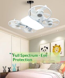 Car Drone Fan Light Creative Lighting Fixture