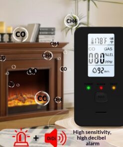Alternative view of 4-in-1 High-Sensitivity Gas And Carbon Monoxide Alarm