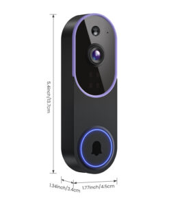 Smart Home Surveillance Camera Outdoor Wireless Doorbell HD Video Intercom Camera - Image 3