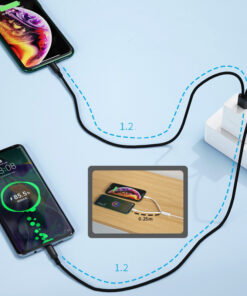 Two In One Data Cable For Android Charging Cable