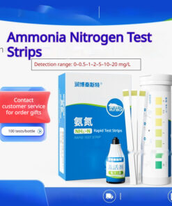 Alternative view of Ammonia Nitrogen Test Strips For Water Quality Testing