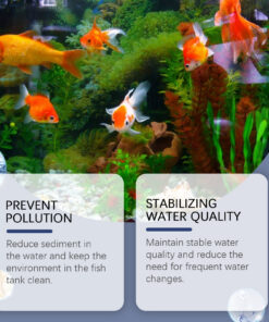 Alternative view of Fish Tank Water Quality Decontamination Cleaner