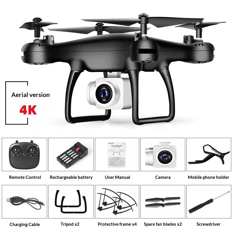 Remote-controlled 4K Drone Quadcopter For Aerial Photography - Image 2