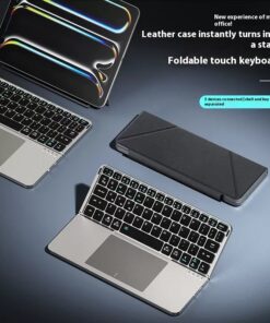 Wireless Bluetooth Folding Keyboard Phablet With Keyboard