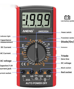 Alternative view of Full-automatic Multi-function High-precision Digital Display Multimeter