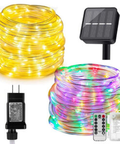 LED Solar Tube Lighting Chain Courtyard Decoration - Image 5
