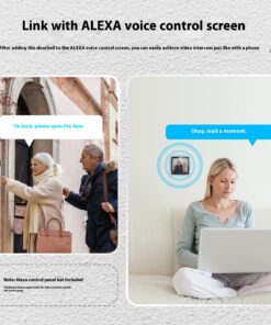Smart Home WiFi Video Doorbell Camera Two-way Audio Intercom - Image 3