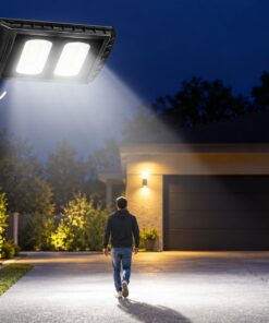 Alternative view of Solar Powered Motion Sensor Outdoor Light W717 For Garden Yard 60W Street Road Lamp Bulk